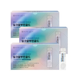 Chong Kun Dang Silk Albumin Gold Drinking Albumin 3 boxes 90 bottles / 종근당 실크 알부민 골드 마시는알부민 3박스 90병