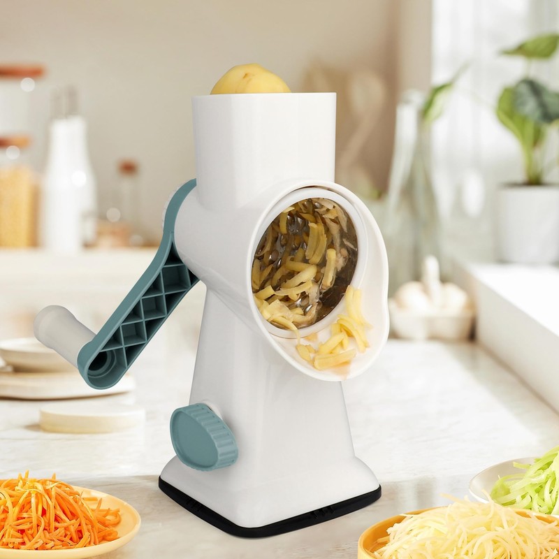 Stainless Steel Rotary Cheese Grater Potato Grater Cheese Grater Kitchen