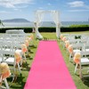 Pink Carpet Runner for Party, Premium 160 GSM Felt Non-Woven