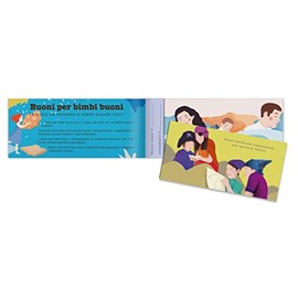 CreativaMente Vouchers for children, vouchers - 16 vouchers to peel and use whenever you want! - Blue edition