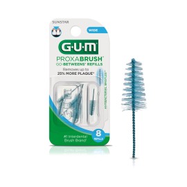 GUM Proxabrush Go-Betweens Refills - Wide - Compatible with Permanent Handle - Re...
