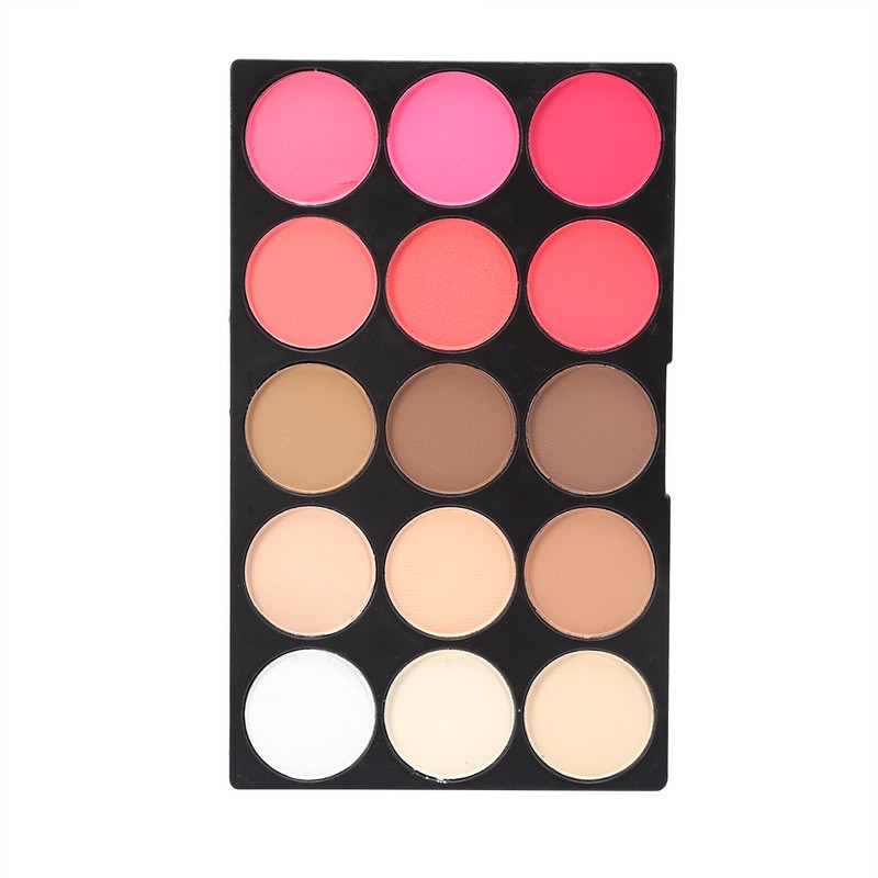 Professional 80Colors Eyeshadow + 15Colors Blusher & Concealer Contour Eye