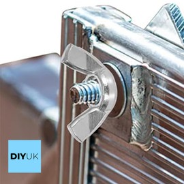 M12 Wing Nuts (Pack of: 2) DIN 315 (American) Zinc Plated DIYUK