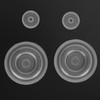 4pcs Rubber Cow Milking Pulsator Diaphragms for HLP07 Cow Milking
