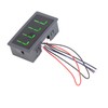 QANYEGN Digital LED Tachometer, Green 4 Digit LED Motor Tachometer,