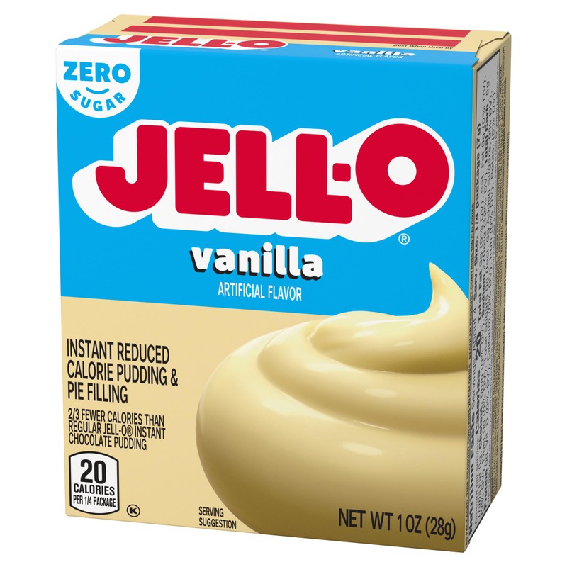 Jell-O Instant Pudding & Pie Filling Mix, Vanilla Flavored, Creamy