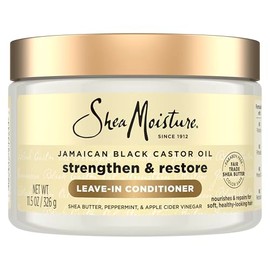 SHEA MOISTURE Jamaican Black Castor Oil Leave-In Acondicionador 312G/11Oz, No Aplica