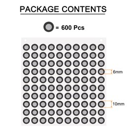 sourcing map 600Pcs 3D Scanner Markers 6mm for 3D Scanner, 3D Tracking Dots Reference Point Markers, 3D Target, Diffuse Reflection Markers for 3D Scanner and Optical Tracking