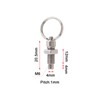 Micro Traders 4PCS Spring Plunger with Pull Ring M6 Quick
