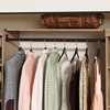ClosetMaid Modular Storage Shelf and Hang Rod Kit, Honey