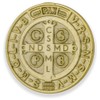 Venerare 1" Saint Benedict Medal (Gold)