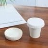 iplusmile Disposable Paper Cup Lids Pack of 100 Warm Cup