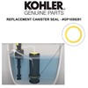 Kohler Genuine Part GP1059291 Toilet Tank Canister Valve Seal, Yellow