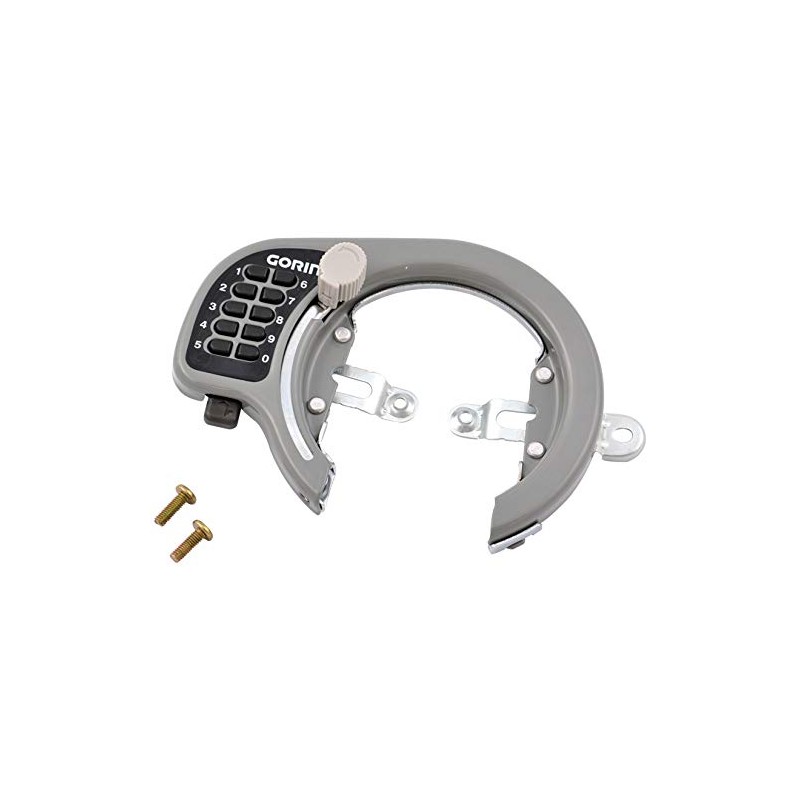 Gorin GR500-SL Button Type Ring Lock, Gray