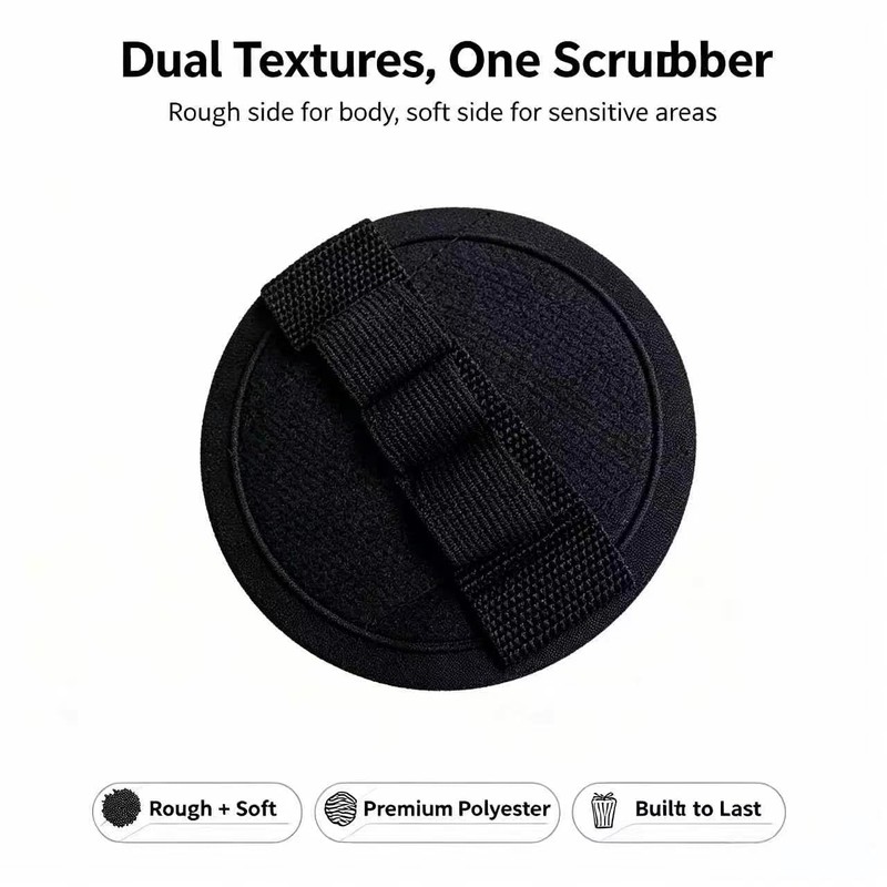 Votuda Exfoliating Bath Body Scrubber - Gentle Deep Cleanse Sponge