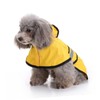 Mipcase Reflective Dog Raincoat for Small Pets Comfortable Rainwear with