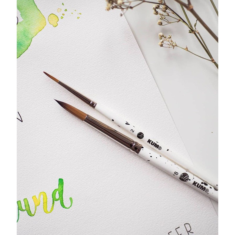 KUM 5143716 – Brush Set Frau Hölle, Loose Watercolour, 4