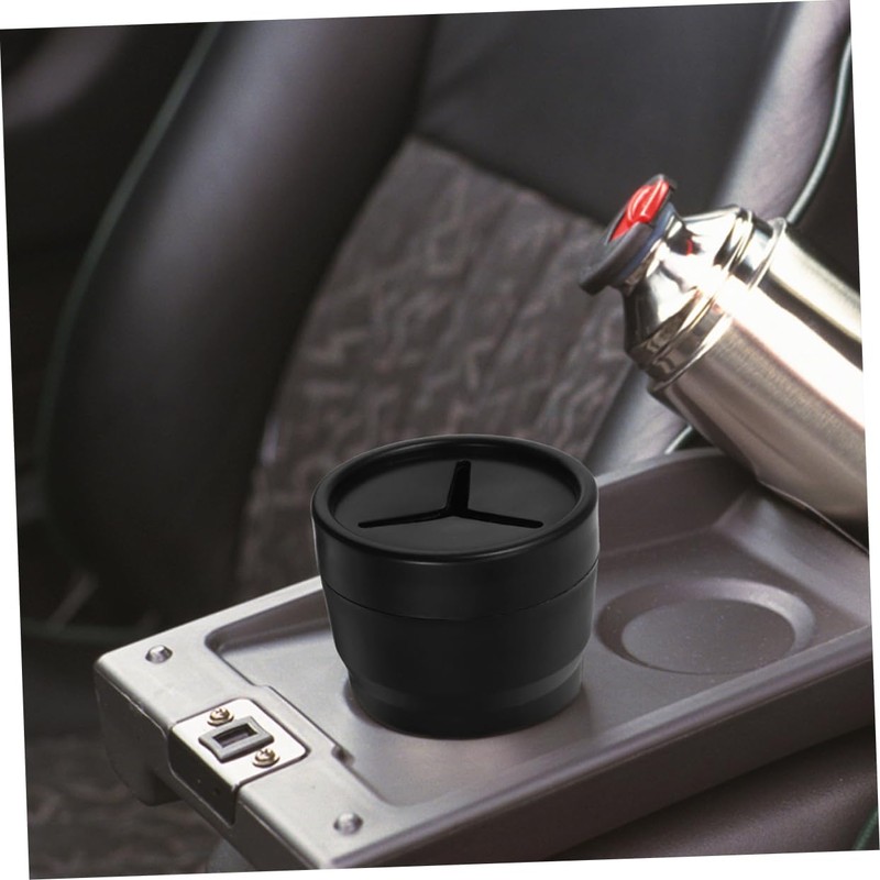 FUNOMOCYA Pcs Car Trash Can Cup Holder Compact Mini Trash