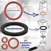Set of 5 Coffee Machines Sealing Rings for Gaggia Baby