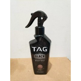 TAG BLACK FINE FRAGRANCE BODY MIST  8 oz. Spray