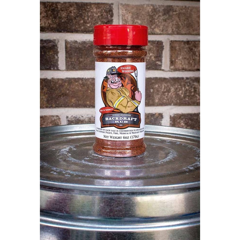 CODE 3 SPICES Backdraft Rub, 6 OZ