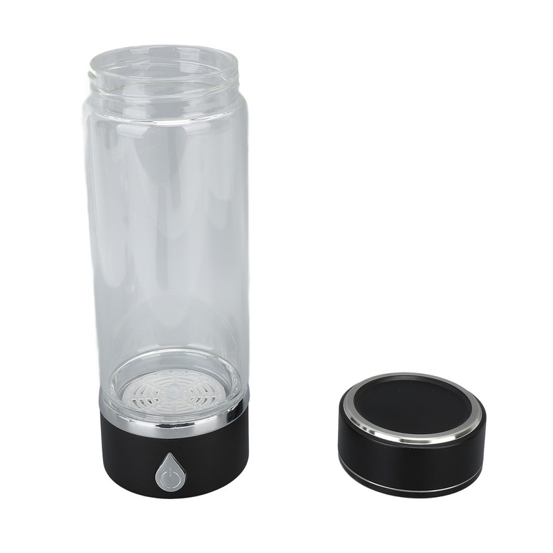Hydrogen Water Bottle 420ml PCTG PEM SPE Technology Rechargeable Portable