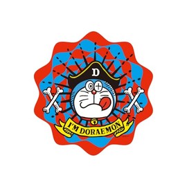 Small Planet Doraemon Pirate Outdoor Sticker