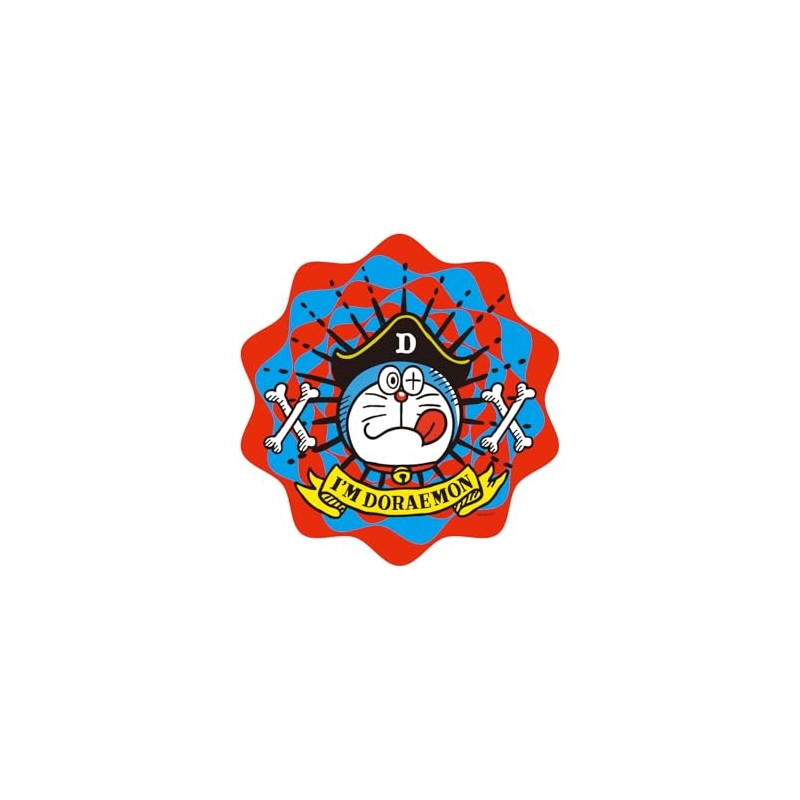 Small Planet Doraemon Pirate Outdoor Sticker