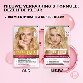 L'Oréal Paris Excellence Cream Crèmekleuring 9.3 Zeer Light Goud Blonde