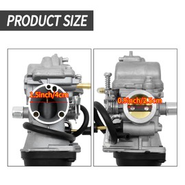 JUUDDENPARTS Carburetor Carb, Replacement for Marauder 125 GZ125, Replacement for Suzuki GS125 GZ125 GN125 EN125 Engines