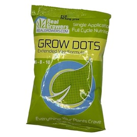Grow Dots Extended Veg Plant Food, Single-Application, Programmed-Release Plant Nutrient Fertilizer 75g