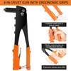 ChaneeHann Blind Rivet Pliers with Rivet Pliers Set, 120 Metal
