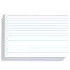 Pinovk Index Cards 5x7 Ruled - Flash Cards for Studying,