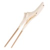 Glomora Anti-Shake Chopsticks, Automatic Opening Assistive Dining Utensils for Hand