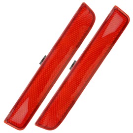 SYOWADA 1 Pair XFF500020 XFF500030 Rear Reflector Bumper, Replacement for Land Rover LR3 LR4 2005-2016, Replacement for Range Rover Sport 2010-2013