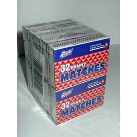 Quality Home 10 Boxes - Wooden Kitchen Matches, Strike On Box Type