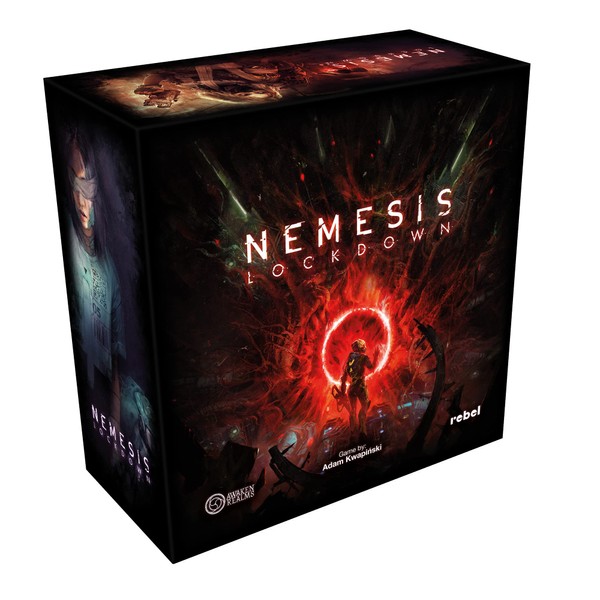 Rebel Nemesis Lockdown Board Game | Sci-Fi Horror Miniatures Game | Strategy | Cooperative Adventure Game for Adults and Teens | Ages 14+ | 1-5 Players | Avg. Playtime 90-180 Minutes | Made by Rebel