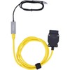 Lightning to OBD2 2 in 1 Phone to OBD2,ENET Rj45