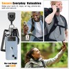 ELV Heavy Duty Retractable Keychain with Interval Locking and Belt