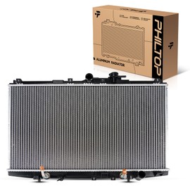 PHILTOP Aluminum Replacement Radiator for 1998 1999 2000 2001 2002 Accord 2.3L CU2148
