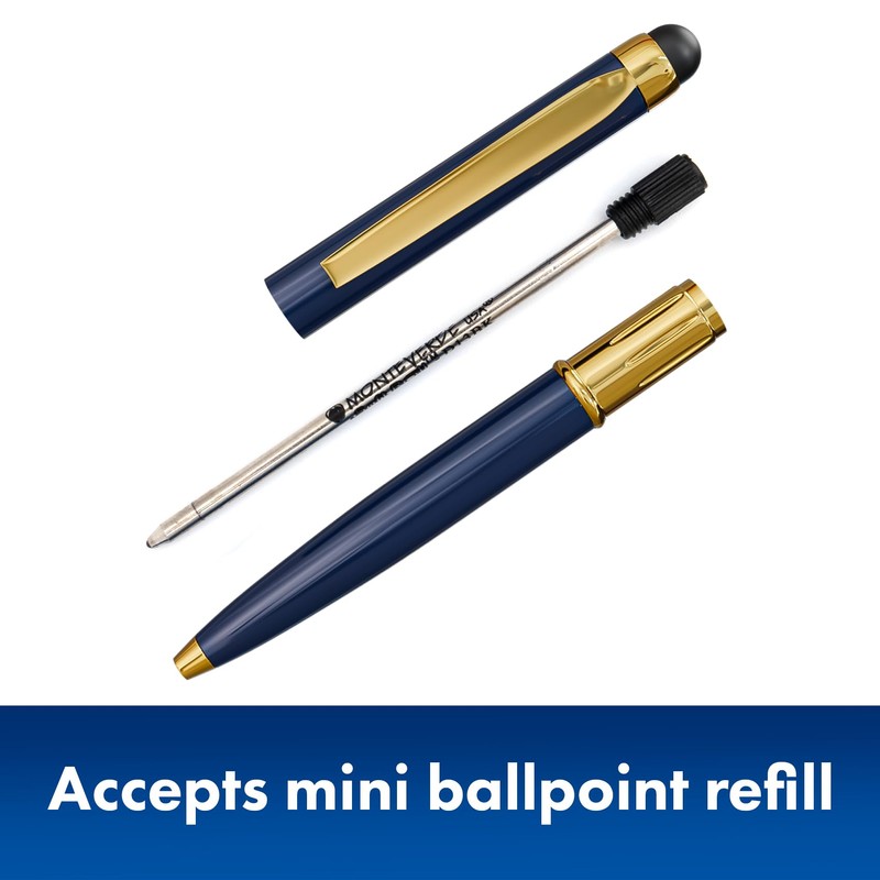 Monteverde USA Poquito Stylus Pen - Classic Blue | Compact