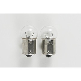 Bike Parts Center 905516 Turn Signal Valve, 12 V 15 W, Clear, Set of 2