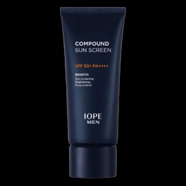 Sunscreen for Men 50ml / Men's Sunscreen Skin Care Cooling Soft Daily Face Skincare Cosmetics Sunblock / 남성용 선크림 50ml / 남성 남자 자외선 차단제 피부 관리 쿨링 보송 데일리 얼굴 스킨케어 화장품 선블록