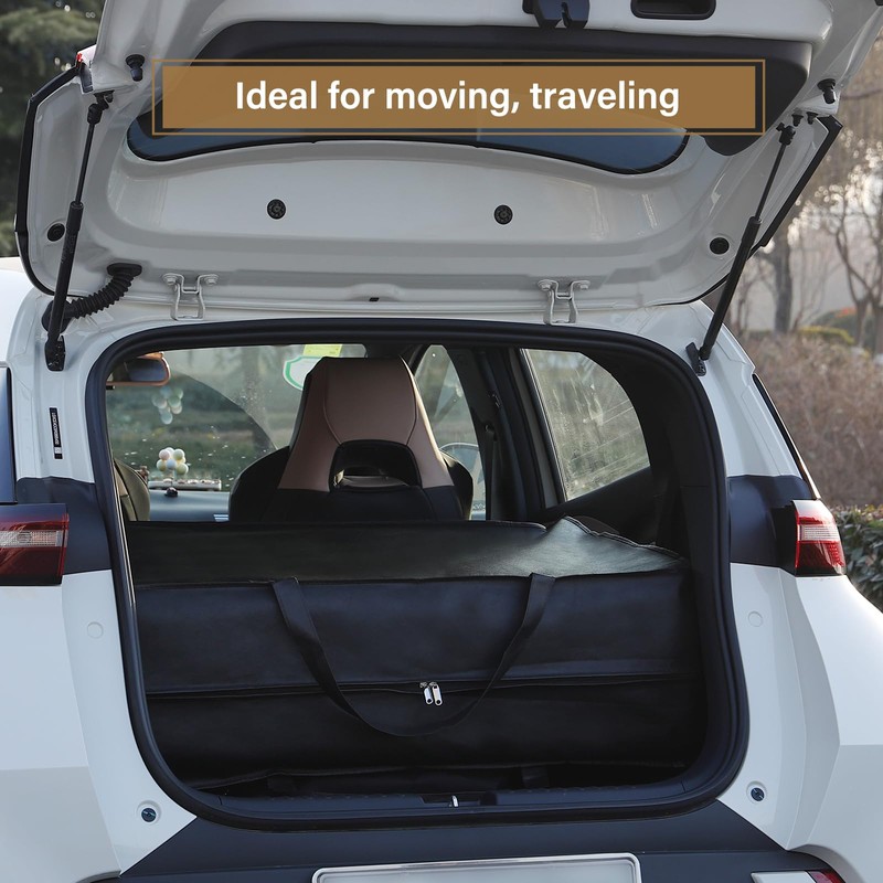 Folding Mattress Storage Bag, Carry Case for Trifold Memory Foam