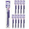 Pilot FriXion Ball Refills, 0.7mm, Violet, LFBKRF12F-V, 10pcs