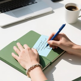 200 Count Colored Index Cards 4x6 Inch, Flash Cards (40 Sheets Each), Note Taking for Students, Teachers, Professionals, Study Note Cards for Office Home School Supplies