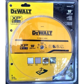 DEWALT Diamond Blade For Porclean DeWalt DW4761 10" Wet Cutting