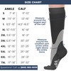 Compression Socks for Women and Men 20-30mmHg Wide Calf -