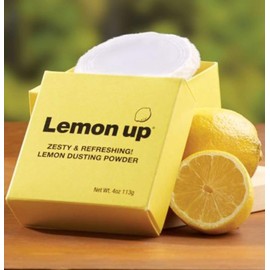 Limited Edition Lemon Up Dusting Powder 4 Oz! Lemony Scent Talc-Free Body Powder With Soft Puff! Made From Aloe Powder, Kaolin Clay, Jojoba Oil & Shea Butter! Leaves Skin Feeling Fresh, Soft And Dry!