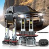 CHUSYYRAY For Ford Escape 2008-2012 4x Combo LED Headlight High